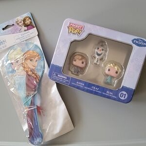 Frozen Vinyl Figure Set and Paddle Ball9
